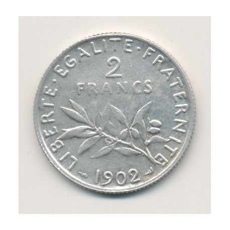 2 Francs Semeuse - 1902 - argent