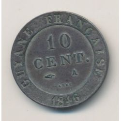 Louis philippe I - 10 Centimes - 1846 A Paris