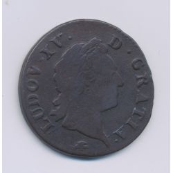 Louis XV - Sol à la vieille tête - 1773 D Lyon - B/TB