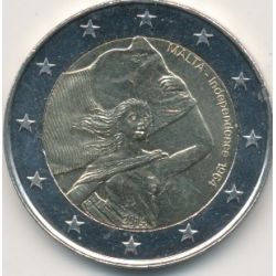 2€ Malte 2014 - 50e anniversaire indépendance - 1964