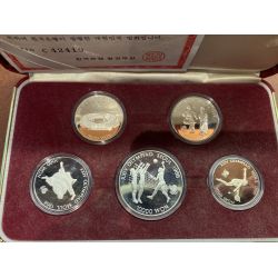 Corée du sud - Coffret 5 monnaies - Séoul 1988