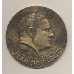 Médaille - Jean Sourbet - Union coopérative des coopératives agricoles de céréales - Paris - 91mm - bronze