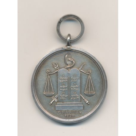 Médaille - Tribunal Civil - 1830 - argent - SUP