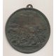 Médaille repoussée - Siège de la Bastille - uniface - 74mm 