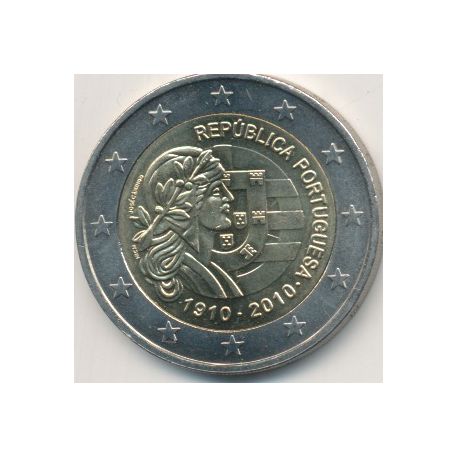 2€ Portugal 2010 - 100e anniversaire république