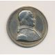 Médaille - Pi IX - Élection du pape - 1866 - 37mm - bronze argenté - TTB