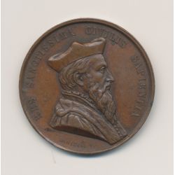 Jeton - Académie législation - Toulouse 1851 - bronze - TTB - 35mm