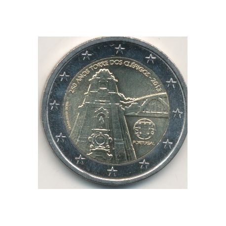 2€ Portugal 2013 - 250e anniversaire Tour des clercs