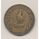 Médaille - Journée Française - Secours national - 1915 - Patrie - bronze - 50mm - TB+