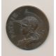 Médaille - Buste femme cuirassée - Patrie - bronze - 41mm - TTB+