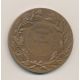 Médaille - Raid des Officiers de 2e Ligne - Journal Le Matin - H.Dubois - bronze - 50mm - TTB+