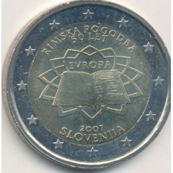 2€ Slovénie 2007 - Traité de Rome