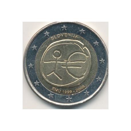 2€ Slovénie 2009 - EMU