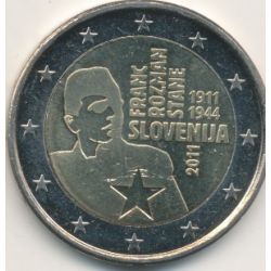 2€ Slovénie 2011 - 100e anniversaire naissance Franc Rozman