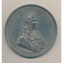 Médaille - Jean Baptiste Colbert - étain - 80mm - TTB