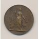 Médaille - Société d'horticulture et viticulture - Eure et loire - bronze - 41mm - Pingret