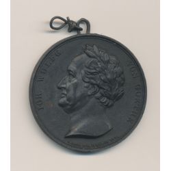 Médaille - Goethe - 1826 - étain - 42mm - TTB+