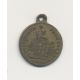 Médaille - République Française - Proclamée par la volonté nationale - laiton - 17mm - TTB