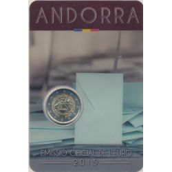 2€ Andorre 2015 - 25e anniversaire accord douanier