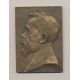 Plaquette - Samuel Gout - 1861-1924 - bronze - TTB
