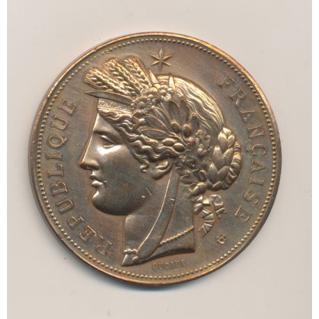 Médaille - Lice Chansonnière - 1888 - bronze - Oudiné - TTB - 51mm