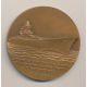 Médaille - Cuirassé Richelieu - par Guiraud - bronze - 67mm - SUP+
