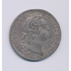 Jeton - Louis XV - Chambre de commerce La Rochelle - 1754 - argent - 29mm - TTB+