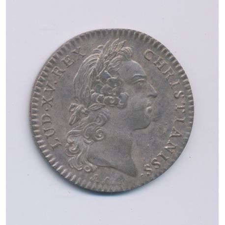 Jeton - Louis XV - Chambre de commerce La Rochelle - 1754 - argent - 29mm - TTB+