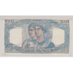 1000 Francs Minerve et hercule - 25.04.1946 - TTB+