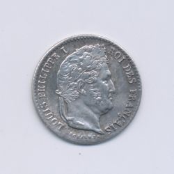 1/4 Franc - 1837 W Lille - Louis philippe I - SUP