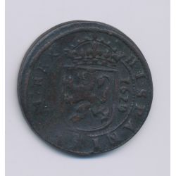 Espagne - 8 Maravédis - 1620 - Philippe III - bronze - TB+/TTB