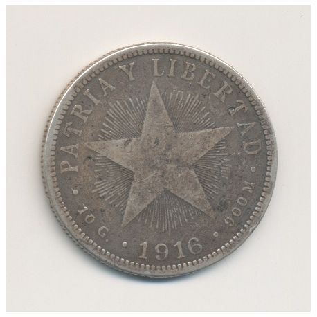 Cuba - 40 centavos - 1916