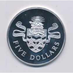 Iles caïmans - 5 dollars - 1981 - FDC
