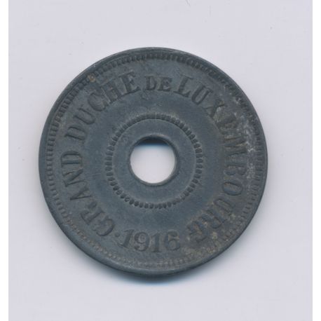 Luxembourg - 25 centimes - 1916 - zinc - TTB