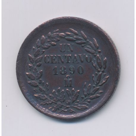 Mexique - 1 Centavo - 1890 Mo