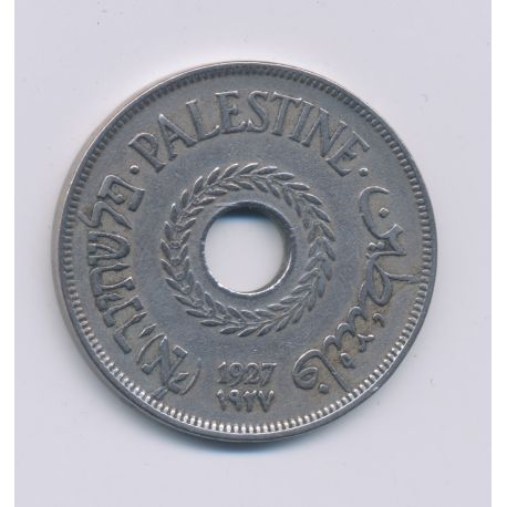 Palestine - 20 Mils - 1927 - cupronickel - TTB