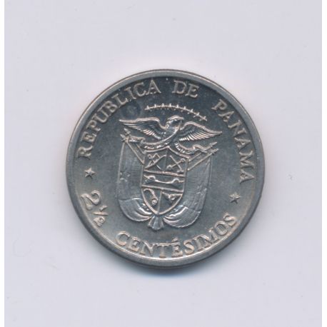 Panama - 2 1/2 Centesimos - 1973 - cupronickel - SUP