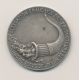 Médaille - Délégation Française des producteurs de nitrate de soude au Chili - bronze argenté - 37mm - TTB