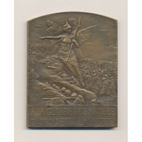 Médaille - A la gloire des armées - du droit et de la liberté - bronze - Legastelois