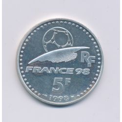 5 Francs 1998 - Finale de la 16e coupe du monde - France Brésil - SUP+