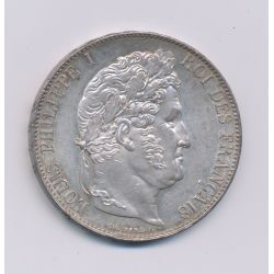 5 Francs Louis philippe I - 1847 A Paris - SUP+