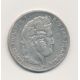 5 Francs Louis philippe I - 1848 BB Strasbourg - TB/TB+