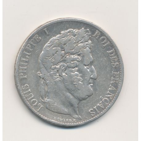 5 Francs Louis philippe I - 1848 BB Strasbourg - TB/TB+