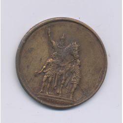 Médaille - exposition universelle 1878 - cuivre - 27mm - TTB