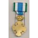 Médaille - Dévouement Civique Officier - vivre et sourire - uniface