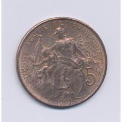 5 Centimes Dupuis - 1901 - SPL - bronze 