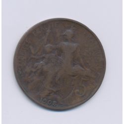 5 Centimes Dupuis - 1908 - TB - bronze 
