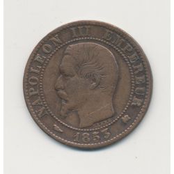 5 Centimes - 1853 K Bordeaux - Napoléon III Tête nue - TB