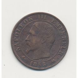 5 Centimes - 1855 K Bordeaux - Napoléon III Tête nue - TB+