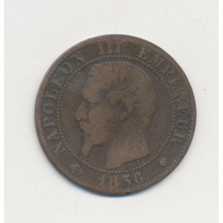 5 Centimes - 1856 MA Marseille - Napoléon III Tête nue - TB